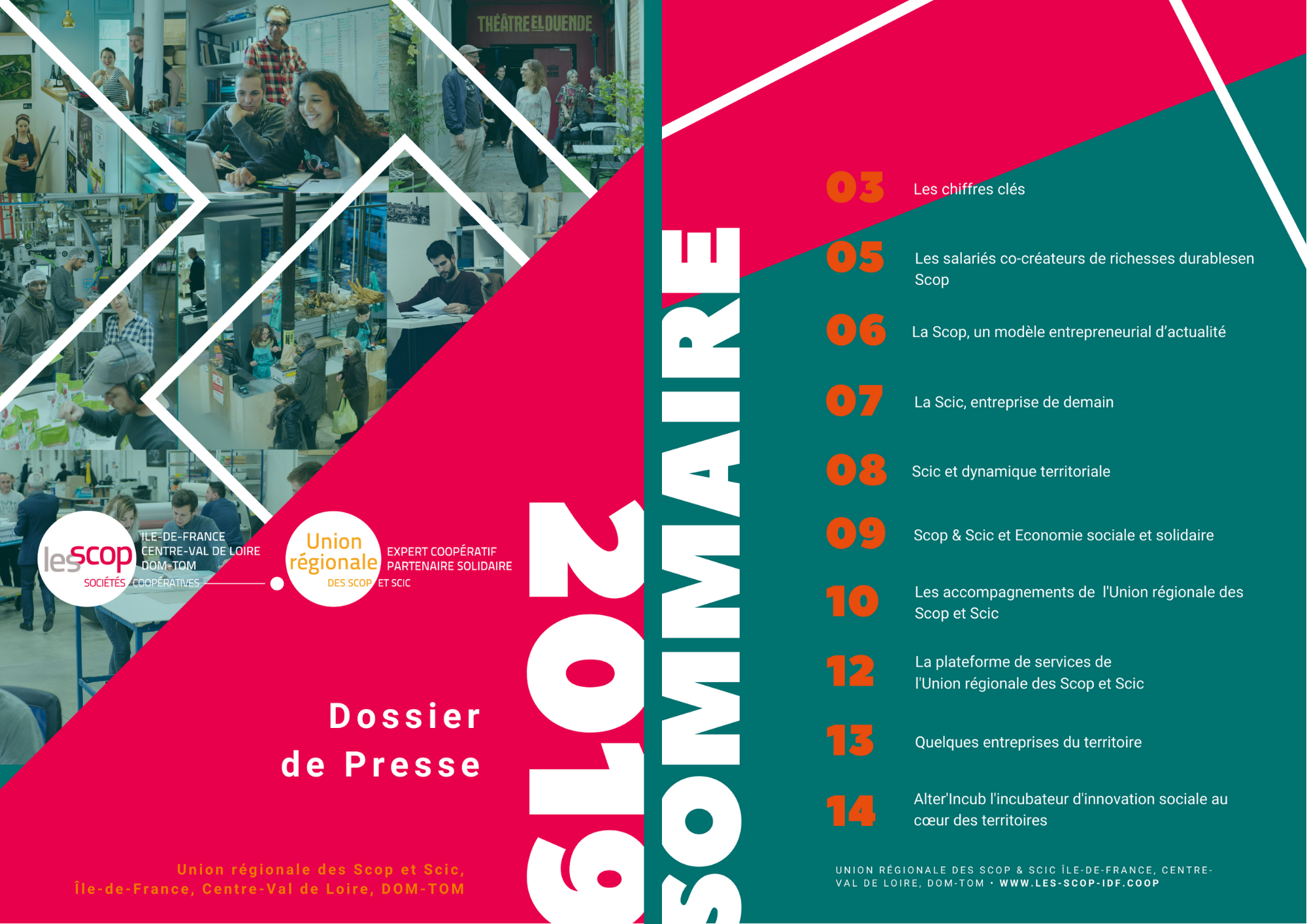 DOSSIER DE PRESSE SOMMAIRE